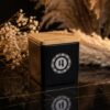 Amber & Patchouli Glow · Duftkerze – Bild 3